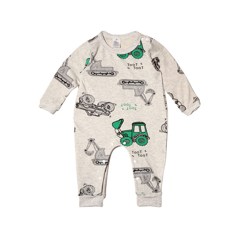 Climbing Clothing Korean-style Baby Clothes Spring Baby Clothes Thin Baby Jumpsuit Long-sleeved Jumpsuit 1501a