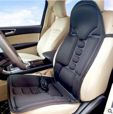 Car Massage Mat Whole Body Cervical Massager Car Massage Mat Cushion Heating Vibration Massage Cushion