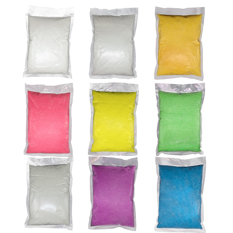 Factory wholesale long-lasting luminous gravel can make starry sky wishing bottle fluorescent particles wholesale luminous sand