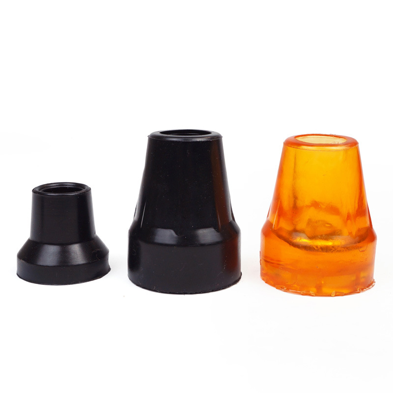Anti-slip foot cover for elderly crutches rubber cover rubber head thickened beef tendon stick protective pad 19mm 22mm hole