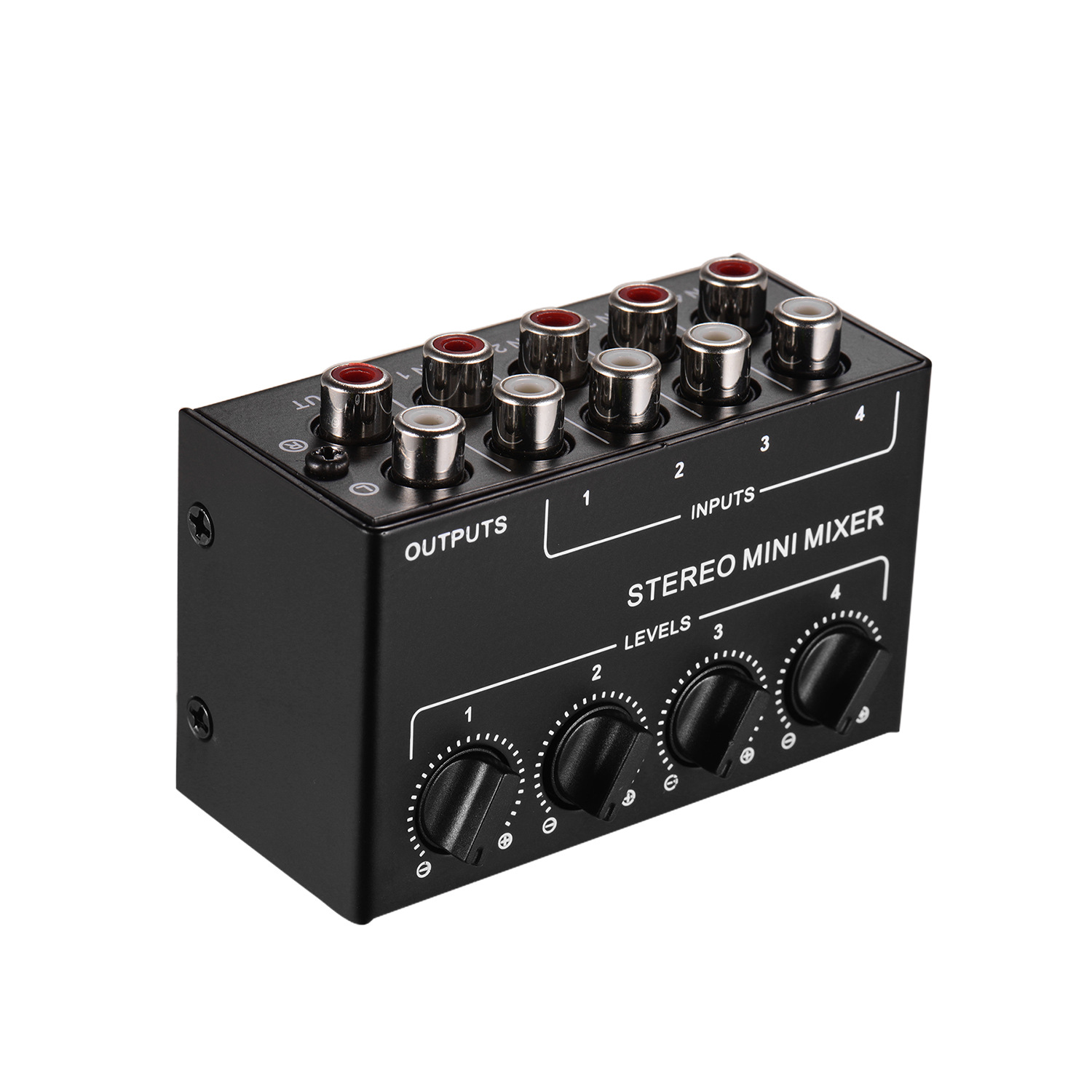 CX400 audio signal audio mixing stereo four-channel passive mixer multi-channel mixer