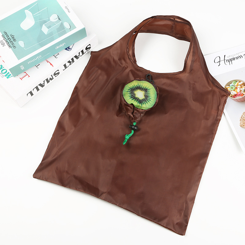 Shopping bag fruit mixed folding shopping bag polyester storage bag shopping gift large capacity environmental protection bag printed logo