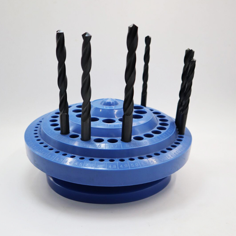 Wholesale thickened 100pc drill box drill tray rotary drill storage box tap box 1-13