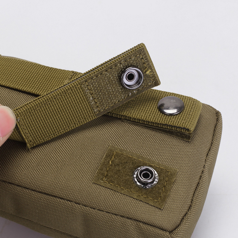 Mobile Phone Bag Multi-functional Wear Belt Small Hanging Bag Water Kettle Bag Vertical Belt Bag Practical Wear-resistant Waterproof Tactical Waist Bag
