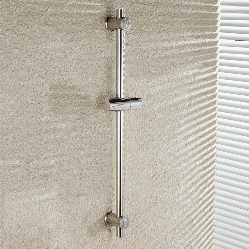 304 stainless steel cast brushed bright shower lift rod bathroom shower bracket adjustable lift rod