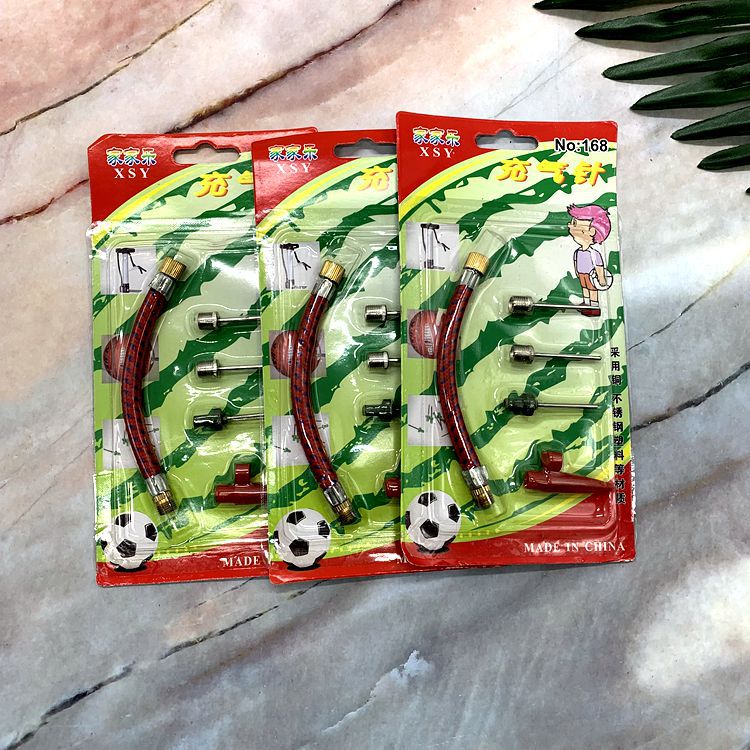 Suit stainless steel pump ball needle combination suit basketball needle football needle playing ball needle two yuan store hot sale