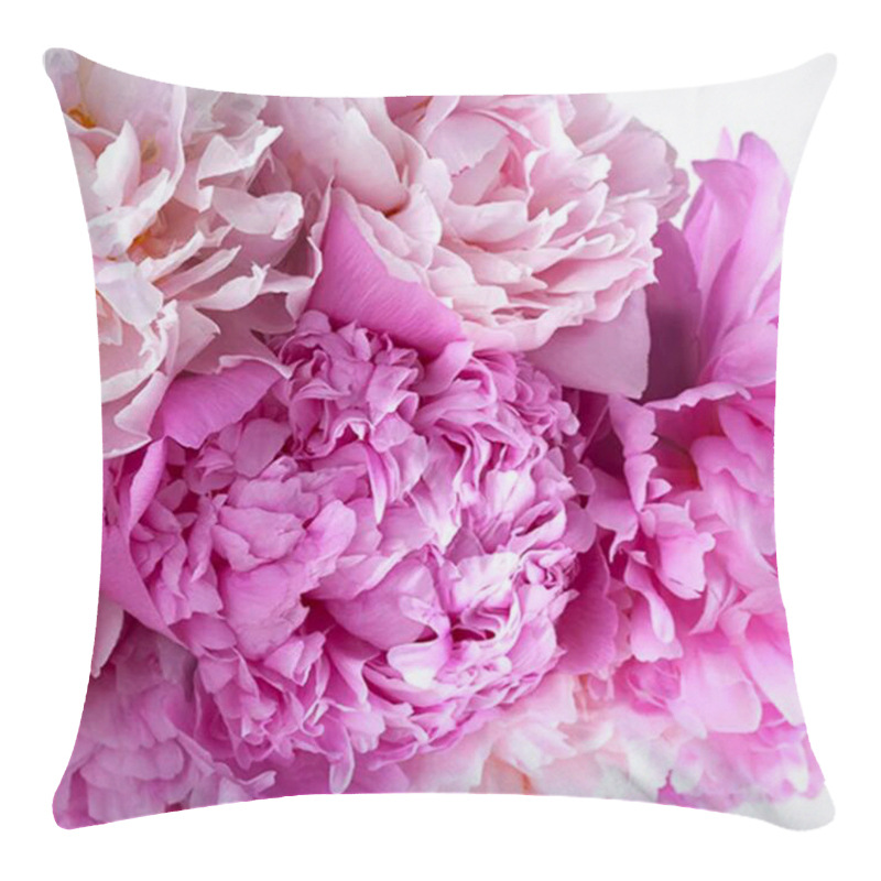 Cross-border flower bouquet peach leather pillow cover cushion cover AliExpress Amazon eabyZY1305