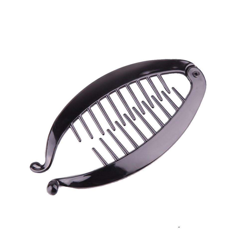 Factory direct large handmade DIY bottom clip painted fish clip hairpin ponytail clip lentil clip vertical clip banana clip