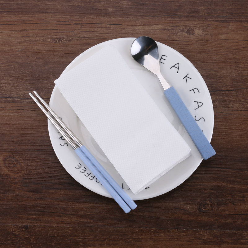 Creative Production logo monochrome printing paper kitchen family rectangular tissue hotel restaurant napkin 100