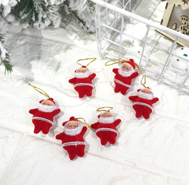 サンタクロースエプロン金粉サンタクロースクリスマスツリーペンダント祭り日用品クロスボーダー専用|undefined