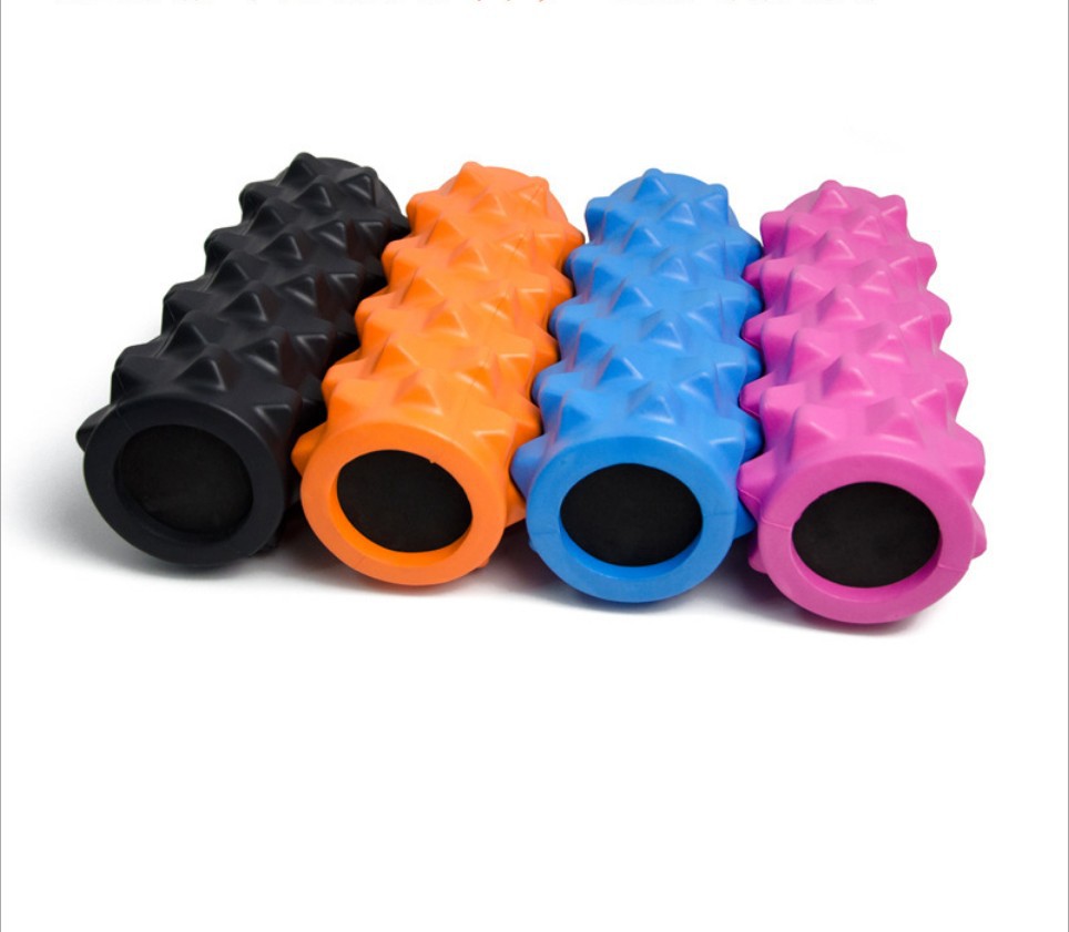 Mace yoga column muscle relaxation massage stick yoga Mace solid EVA Langya column foam shaft