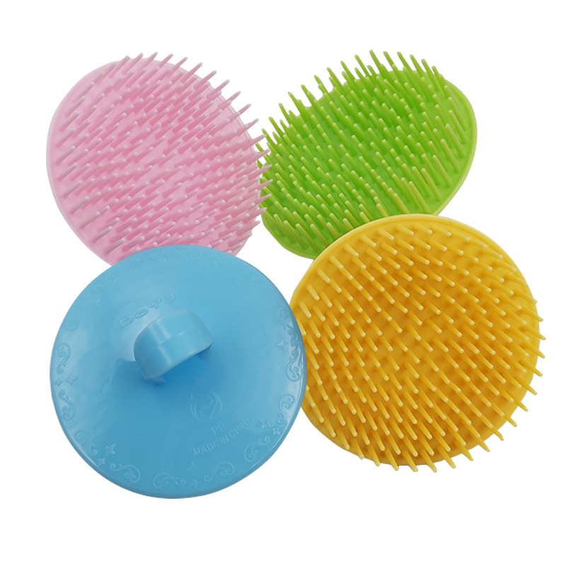Shampoo brush adult head massage comb men's and women's household soft shampoo brush soothing Meridian activating nail protection shampoo tool in stock