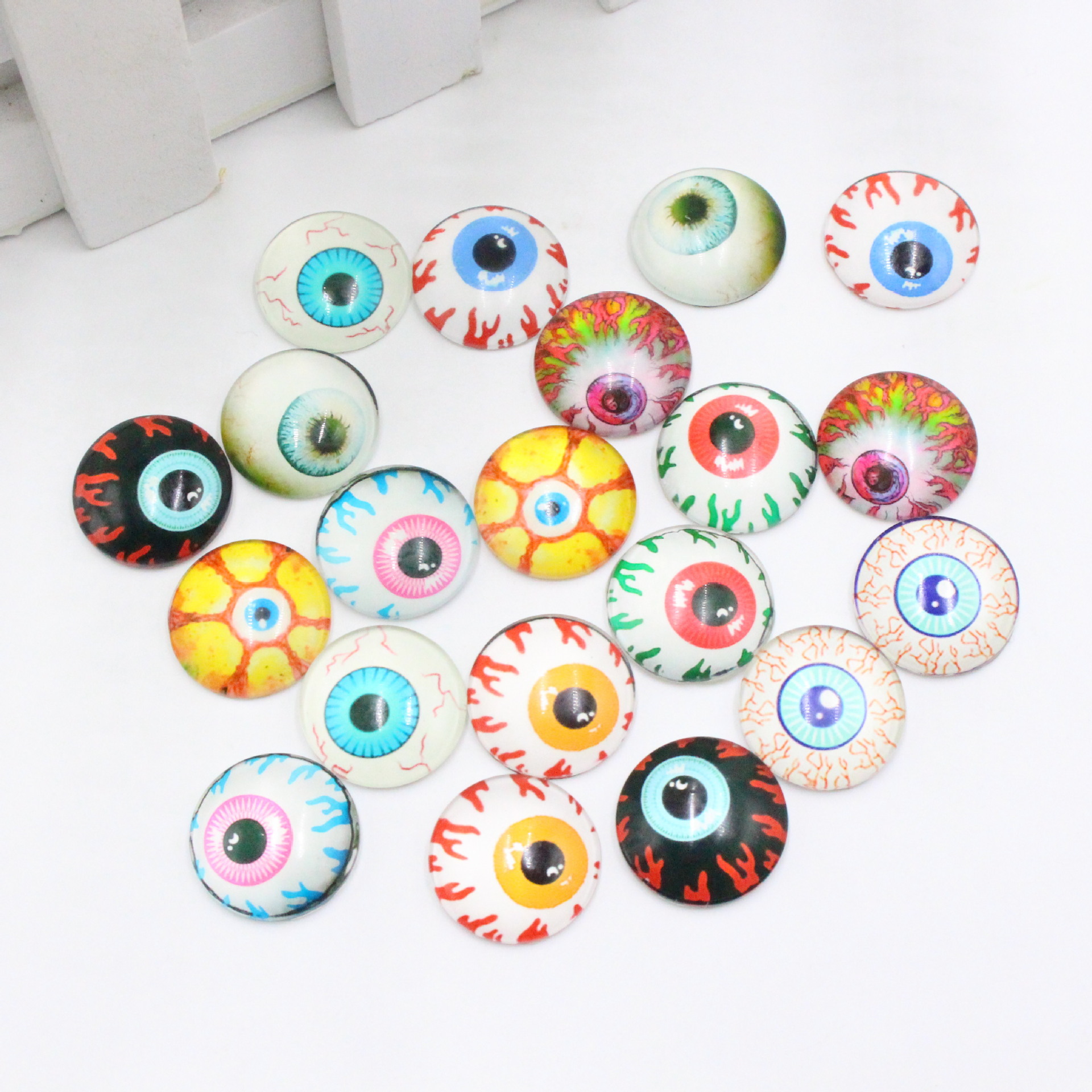 8/12/18mm Vintage Glass Doll diy Dinosaur Toy Animal Eye Accessories Accessories