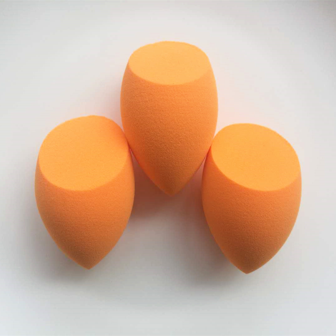 rt Home Beauty Egg Super Soft Does Not Eat Pink Orange Slant Water Drops Powder Puff Dry and Wet Dual-use Makeup Egg Micro-blemish Egg