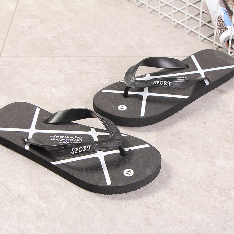 2022 Summer New Flat Flip-flops Beach Casual Home Men's Shoes Women's Shoes Couple Sandals