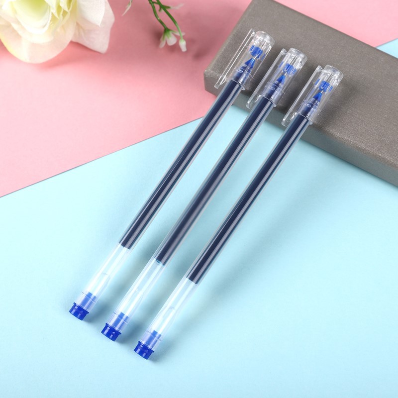Large Capacity pen gel pen full needle head 0.5mm giant writing gel pen student examination pen signature pen office