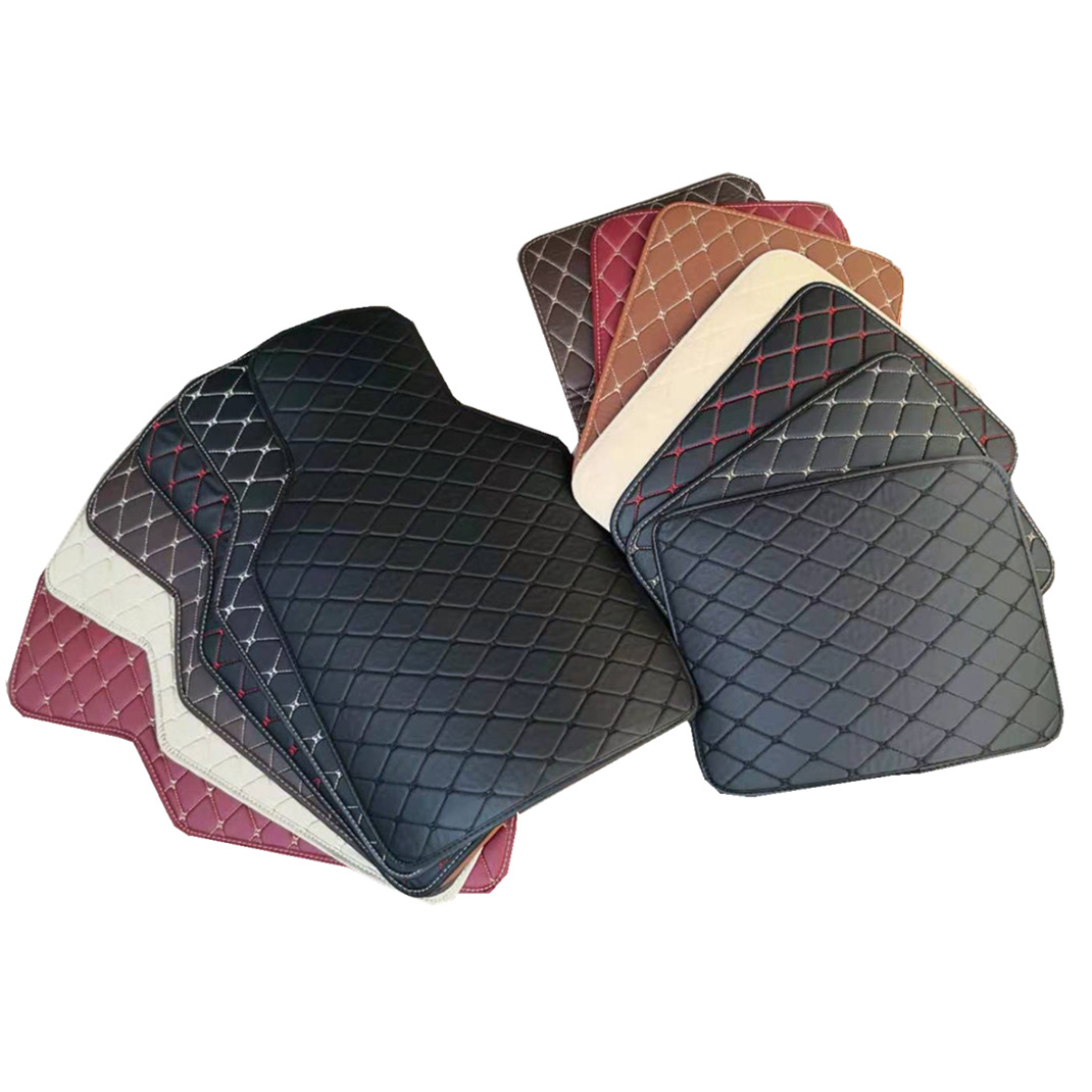 A generation of foreign trade car carpet Amazon ebay quilted show universal foot pad right rudder PVC car foot pad
