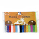 A pack of 15 color * S code 10*230mm