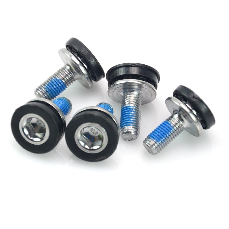 M8 Mountain Bike Axle Screw Road Bike Dead Flying Bicycle Hexagon Socket Square Hole Axle Disc Waterproof Screw
