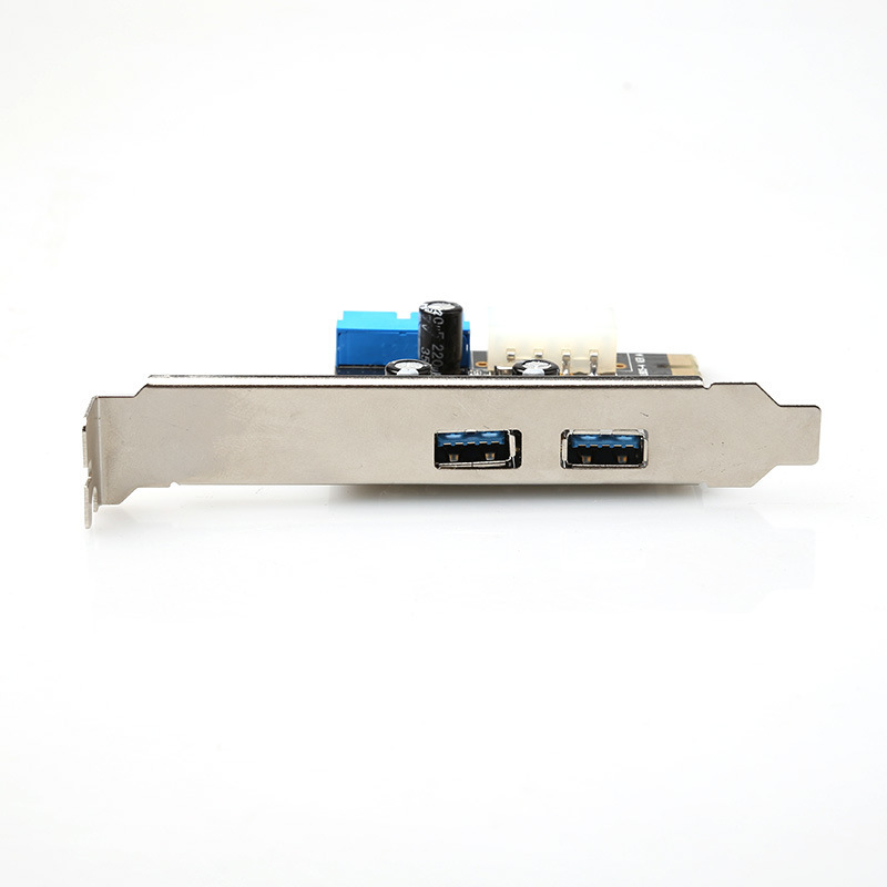 Настольная материнская плата White Spider USB3.0, карта расширения 20pin, передний интерфейс, PCI-E-карта расширения USB3.0