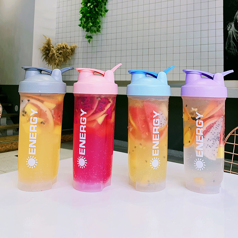 スポーツロッキングカップフィットネスカップミルクキングカップ攪拌ボールタンパク質粉大容量携帯カップスケール付き|undefined