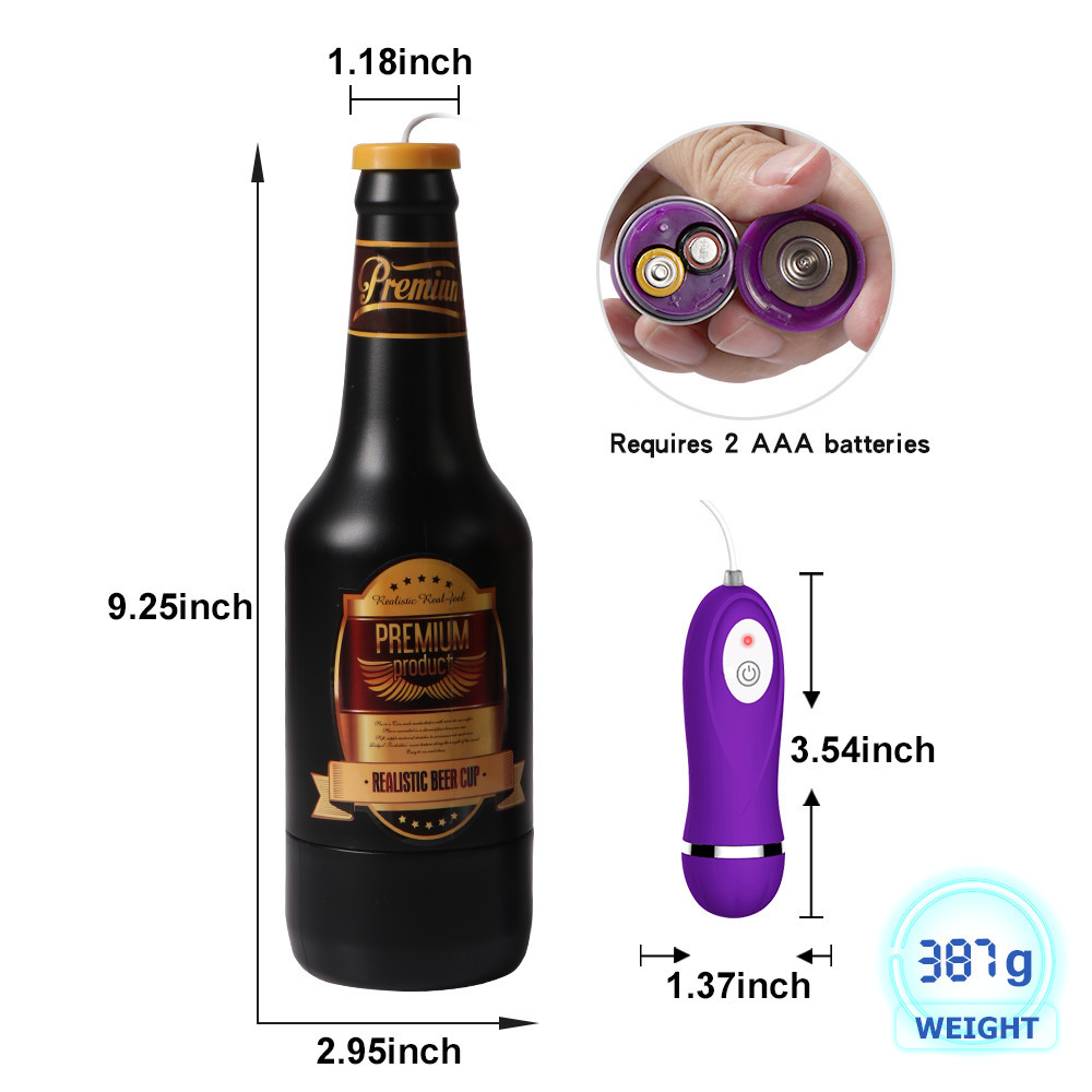 E11电动啤酒飞机杯男生真阴名器倒模自慰杯充气娃娃生日恶搞礼物