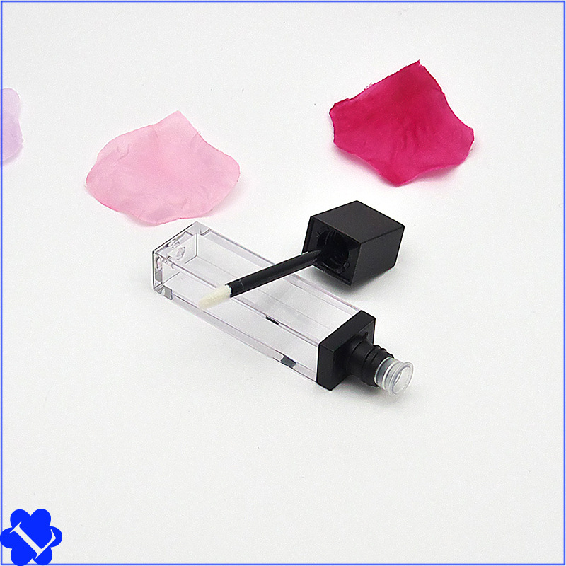 7ML in stock square flat lip gloss tube empty tube DIY lip glaze empty Tube empty bottle lip glaze sub-bottle lip gloss tube packaging material