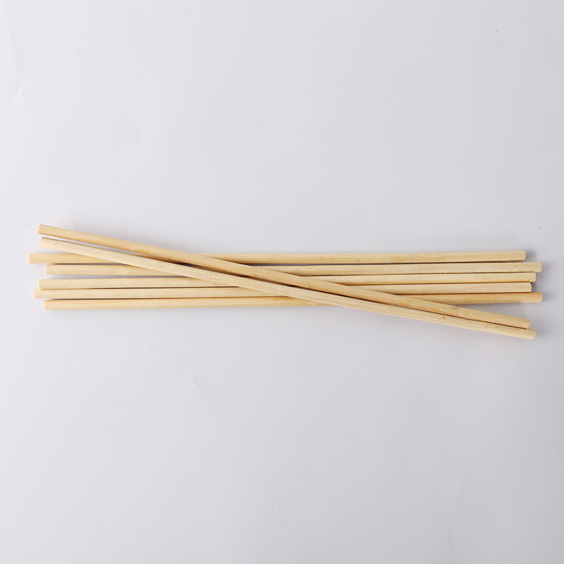Factory direct supply small bamboo stick DIY handmade building model material 6mm wig stick flower stick flat bamboo stick