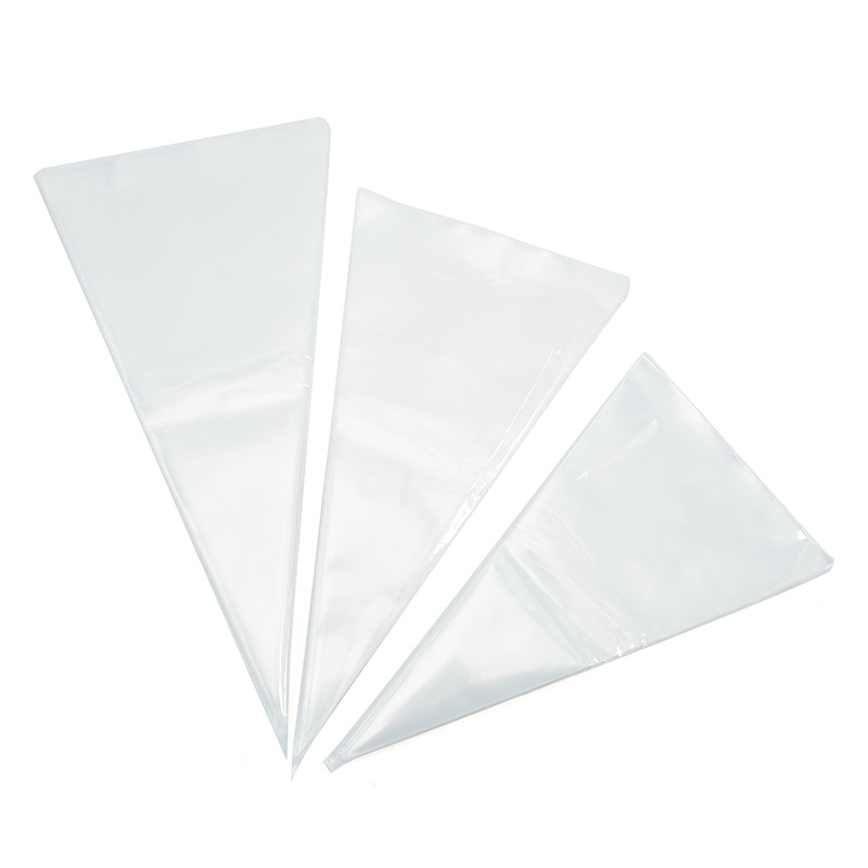 Disposable PE piping bag 50 single-sided 7 silk cream bag cake cookie squeeze bag factory outlet