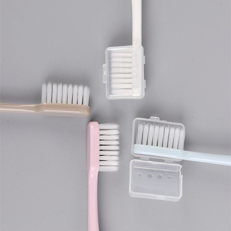 Japanese Macaron Nano Toothbrush Ceramic Handle Brush Handle Nano Soft Crystal Box Toothbrush Superior Product