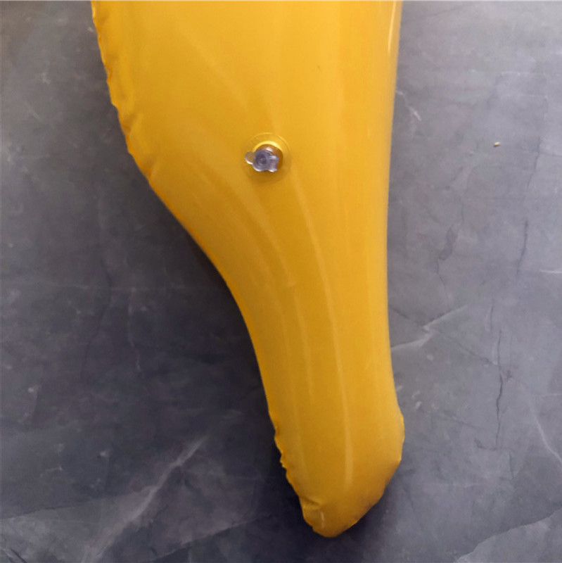 Inflatable banana factory direct bar Atmosphere nightclub props pvc1.8 m inflatable banana toy spot