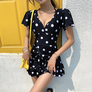Swimsuit Women's 2019 New Hot Spring Skirt Style Large Size Korean Style Chanel Style Bikini Women's Sexy Swimsuit