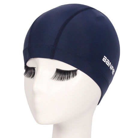 Solid Color Cloth Swimming Cap Unisex Adult Swimming Cap Comfortable Head-free Swimming Pool Cloth Swimming Cap High-end Cloth Cap