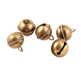 Bell Bronze 22mm Large Hole High Hole Vintage Decorative Word Bell Open Bell Metal Iron Wind Bell Accessories