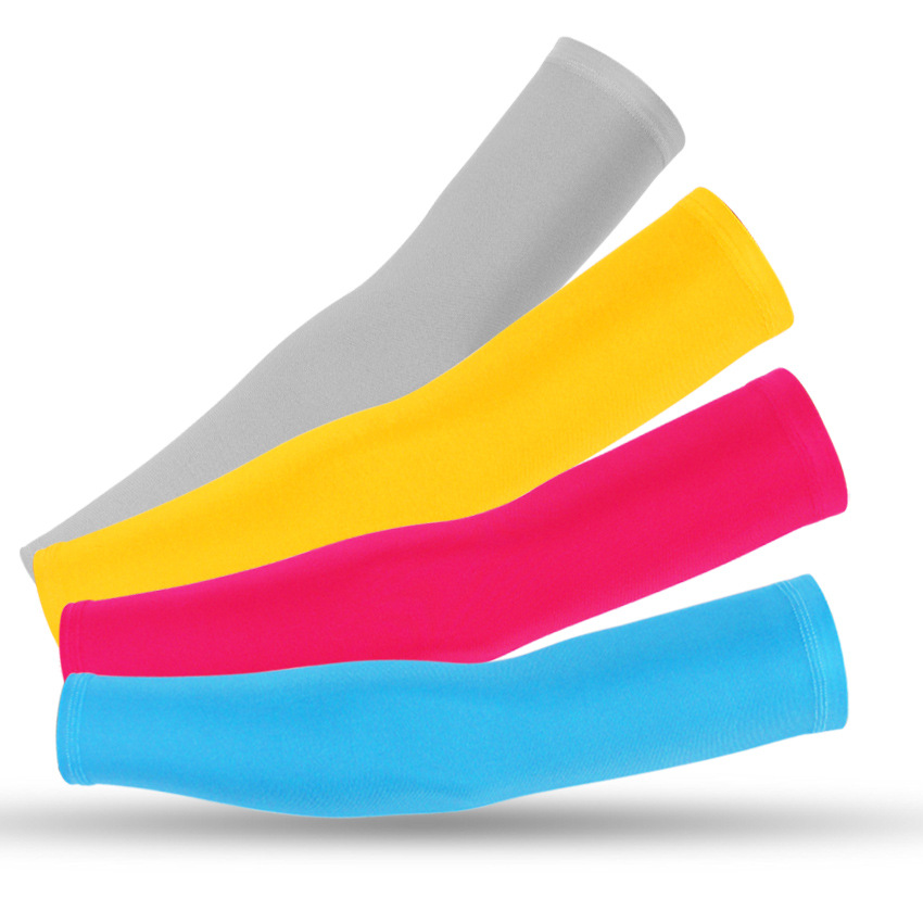 Running Riding Arm Cover Ice Silk Sunscreen Sleeve Outdoor Driving Sports Motorcycle Motorcycle Ice Sleeve Basketball Arm Guard
