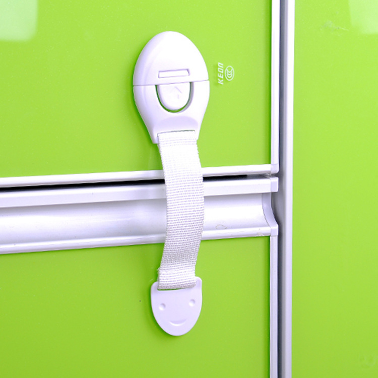 Infant baby safety protection lock multifunctional cloth with lock ribbon lock drawer buckle lock refrigerator lock cabinet door lock