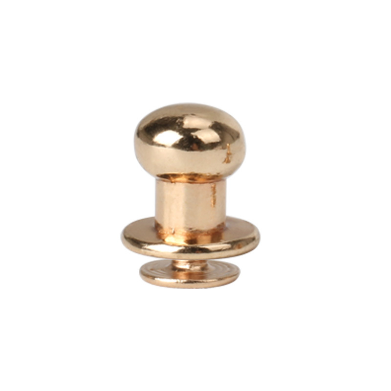 5mm factory discount clothing luggage hardware accessories pacifier nail pacifier buckle zinc alloy die-casting monk head Wholesale
