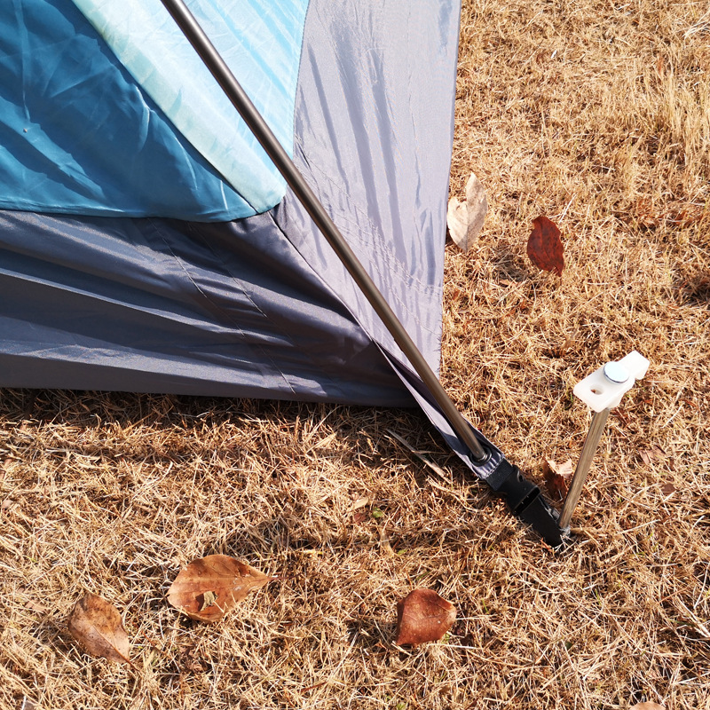 Bump luminous nail outdoor camping 25cm tent nail fluorescent tent accessories cross-border wholesale AT6537