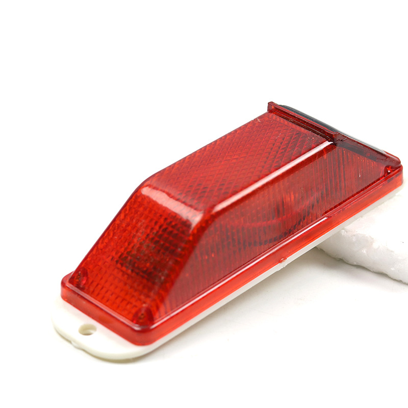 Red and yellow fence enclosure construction solar warning light reflective outline logo waist light night strobe flash light reflective