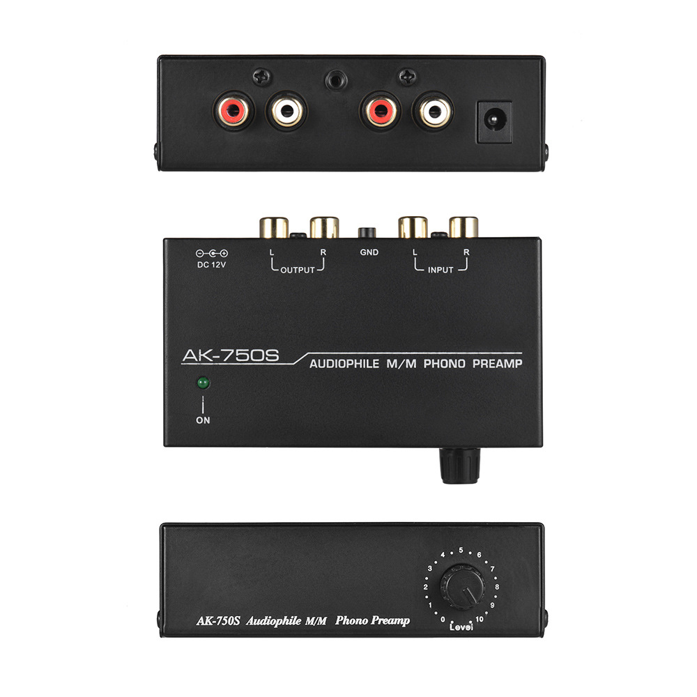 Phono Preamp Preamplifier singing and playing record player Preamplifier audio amplifier