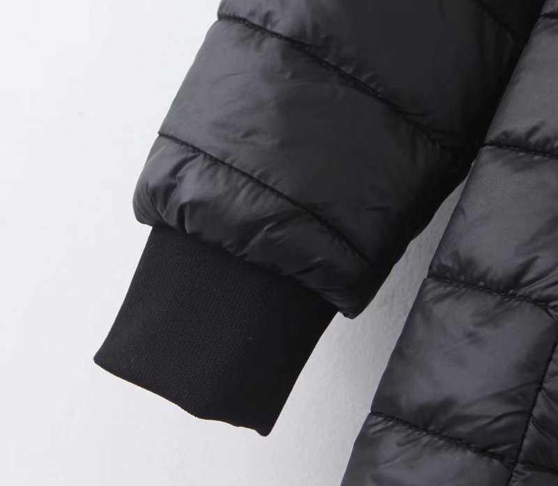 24 autumn and winter new long Korean style hooded slim fit plus velvet cotton long hooded plaid cotton women's cotton-padded jacket_voghion.com