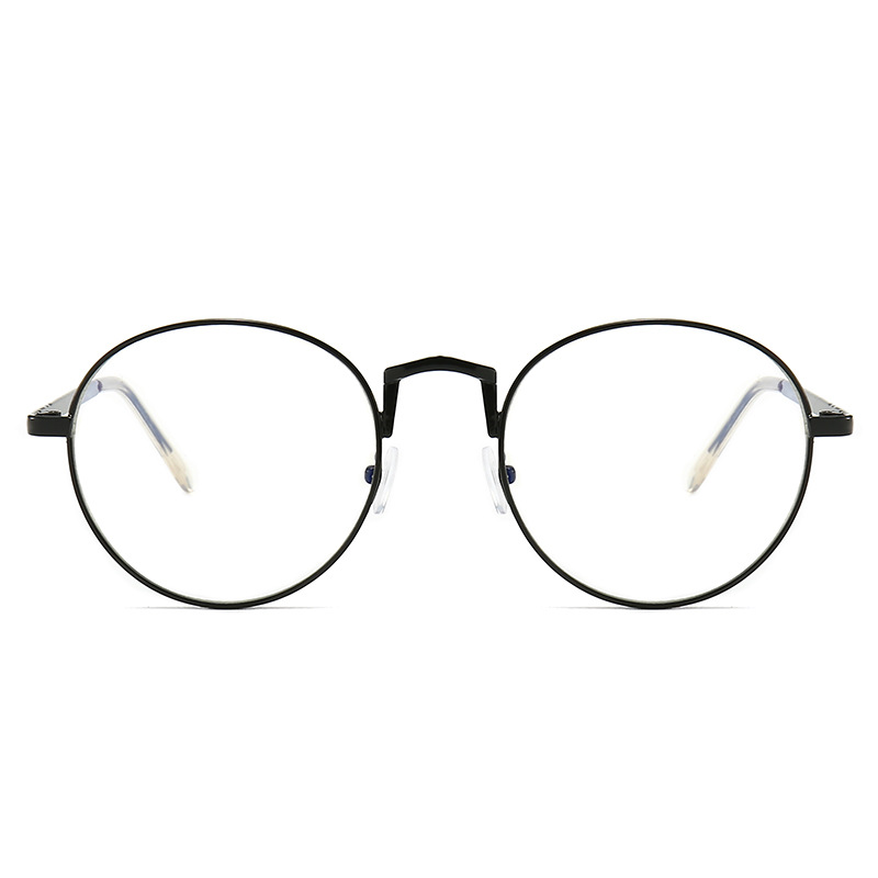 Xiao Zhan same style glasses female wide-brimmed Internet celebrity TikTok glasses frame male metal thick-brimmed student finished myopia