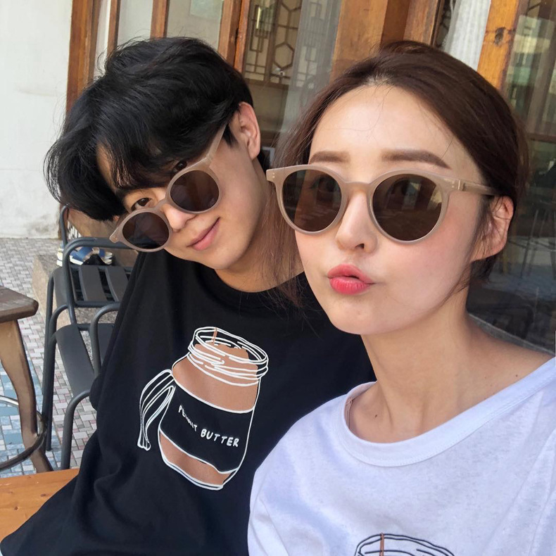 South Korea Dongdaemun Candy Sunglasses Small Frame Glasses ins Candy Color Girl Online Celebrity Tiktok Sunglasses