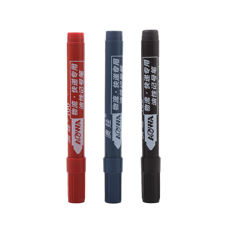 Add thick oily marker office stationery large head pen logistics mark marker pen manufacturers