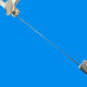 German Double Sword Brand Saw Blade U-shaped Jigsaw Blade Gold and Silver Jewelry Wire Saw Blade Woodworking Metal Saw Blade