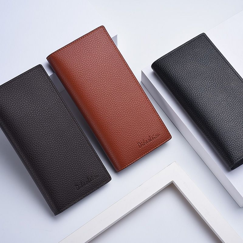 wallet men Cross-border Hot New men's wallet Long Ultra-thin wallet Korean Style Card Bag for men