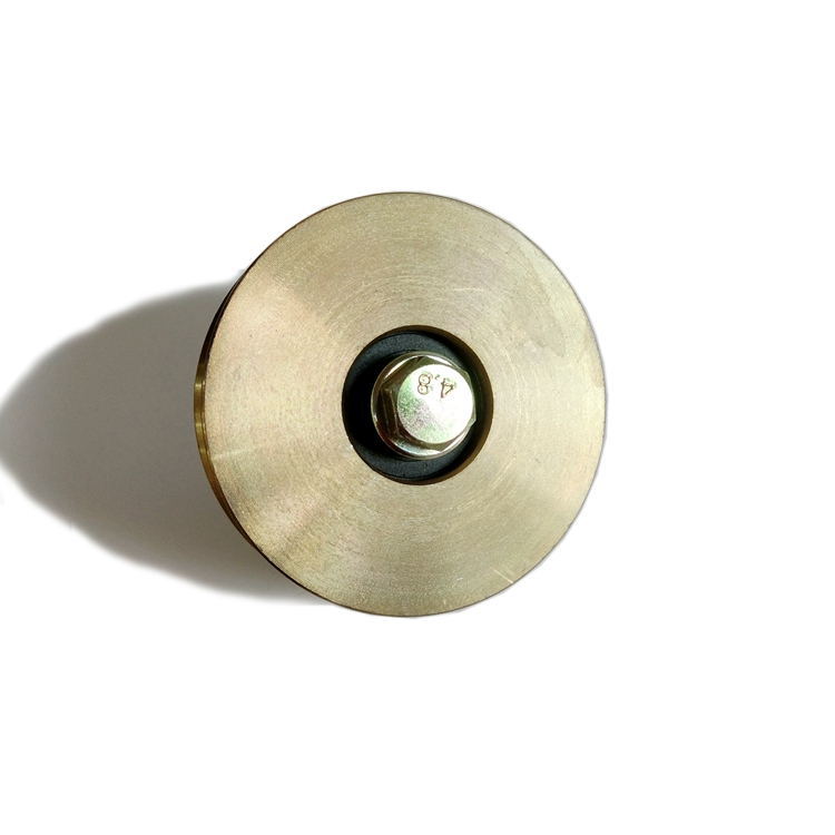 U/V/Y sliding door pulley heavy duty door wheel single bearing screw pulley track pulley plated yellow white zinc