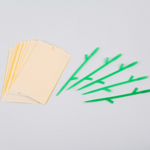 New Spot Export Special-Shaped Sticky Insect Board Sticky Insect Strips Ground Insert Yellow Sticker Pest Insect Trap Trap