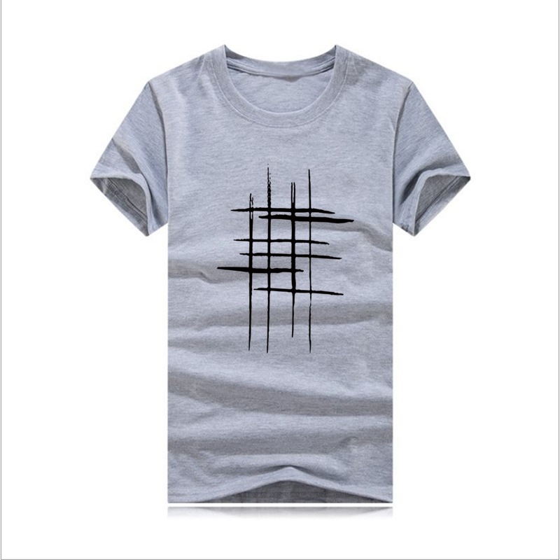Short-sleeved T-shirt Men's European and American Cross-border Supply Loose Plus Size Casual Stretch Cotton Round Neck Men's T-shirt Wholesale