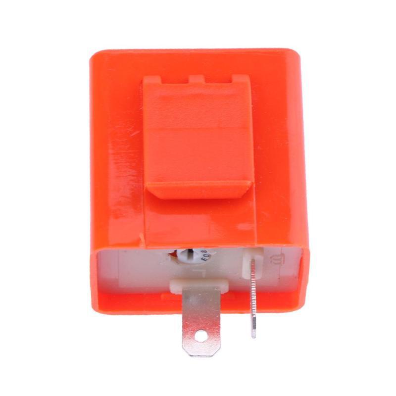 Applicable motorcycle turn signal 2PIN adjustable speed electronic flash Relay 2p Flasher Relay
